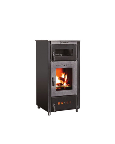 POÊLE A BOIS AVEC FOUR 302 - 7 KW